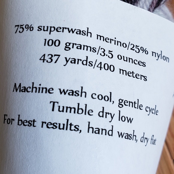2 skein PK Yarn Sock / fingering weight 437 yrds - Picture 4 of 8
